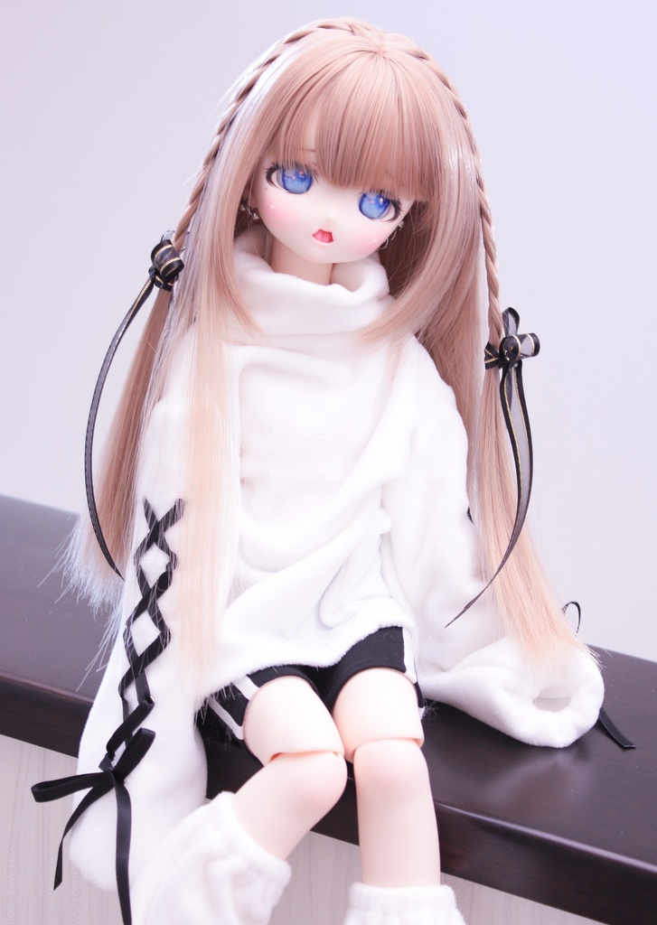 8-9inch ロングストレートあみあみ