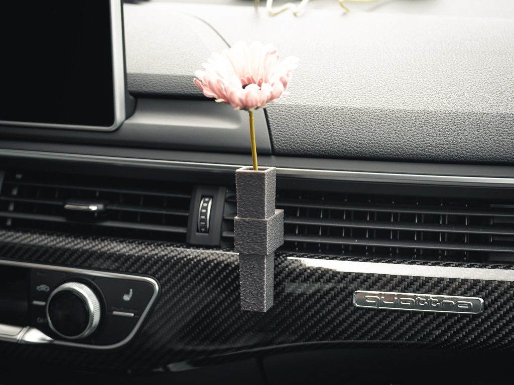 1輪刺し カーエアコンアクセサリー 模様四角型マジョーラ