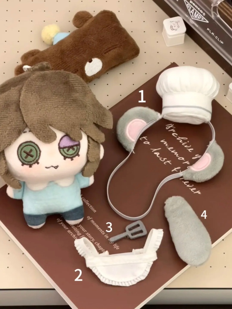 【即納】第五人格 IdentityV 囚人 ルカ・バルサー ぬいぐるみ セット