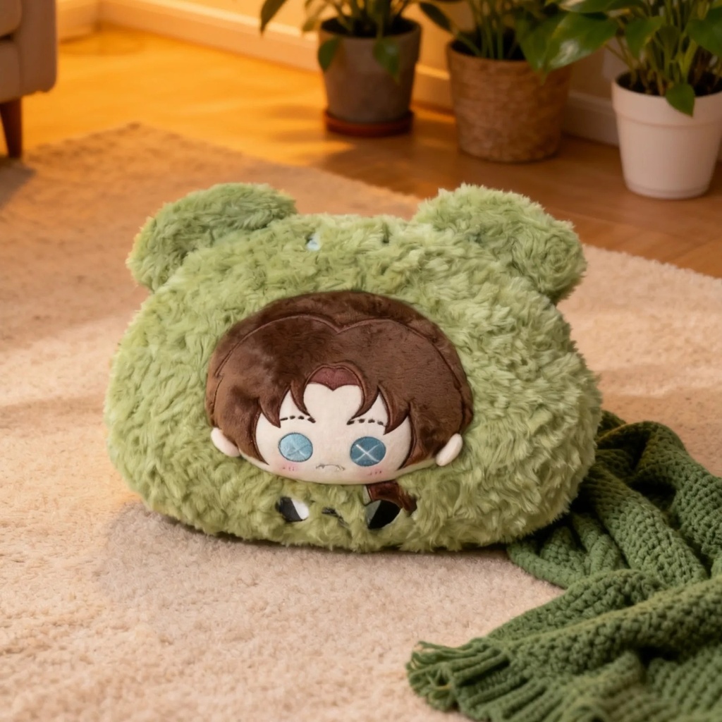 【即納】第五人格 IdentityV 囚人 探鉱者 傭兵 応援団 占い師 35cm 刺繍クッション