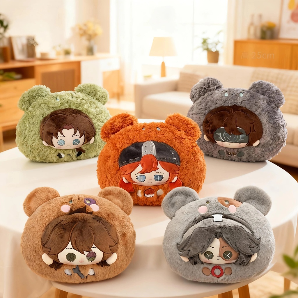 【即納】第五人格 IdentityV 囚人 探鉱者 傭兵 応援団 占い師 35cm 刺繍クッション