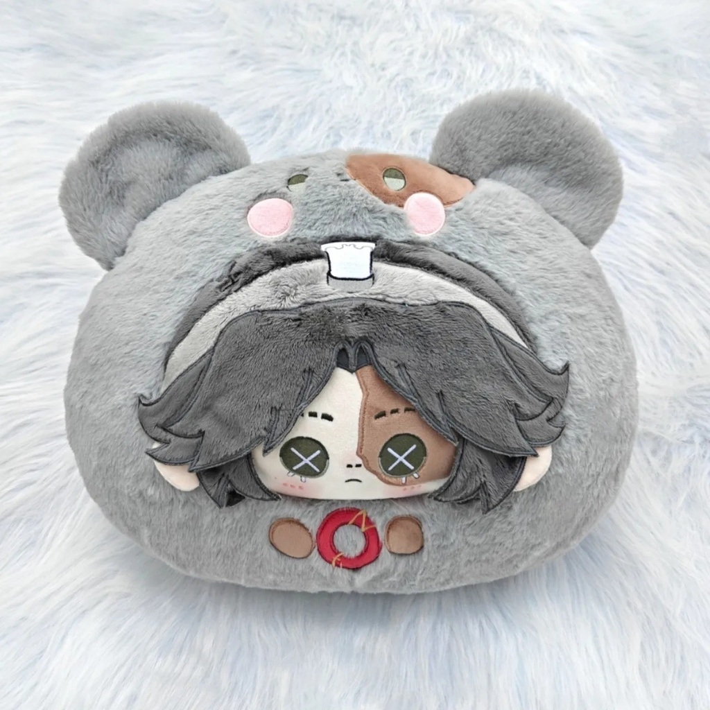 【即納】第五人格 IdentityV 囚人 探鉱者 傭兵 応援団 占い師 35cm 刺繍クッション