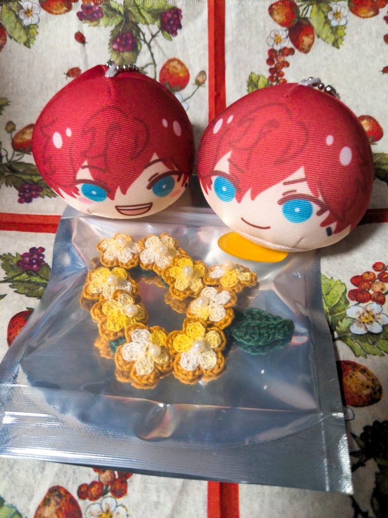 花かんむり　レモン色