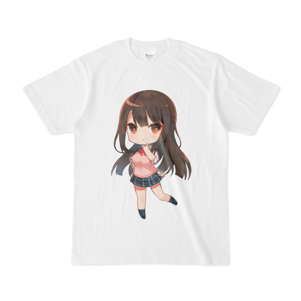 いつでも一緒だよ！アヤメちゃんTシャツ！ - 三枝アヤメのゆるイラスト