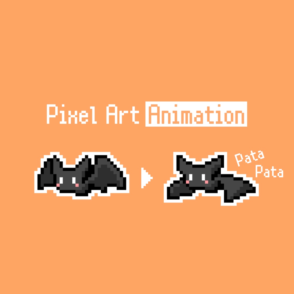 【動く.ドット絵アクセサリー】HalloweenPixelSet