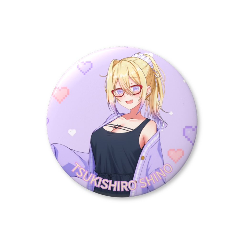 月城紫乃缶バッジ【87project】