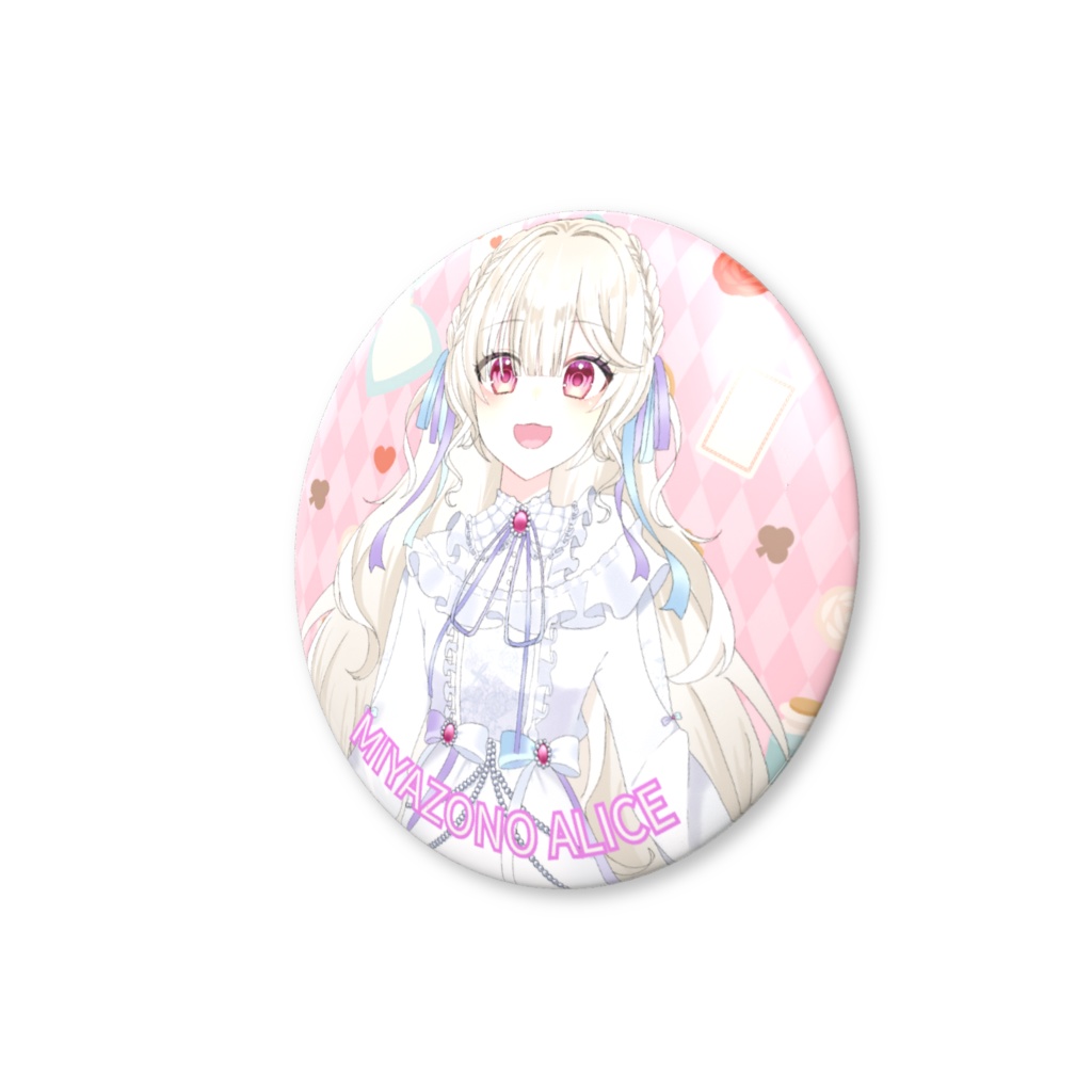 宮園ありす缶バッジ【87project】