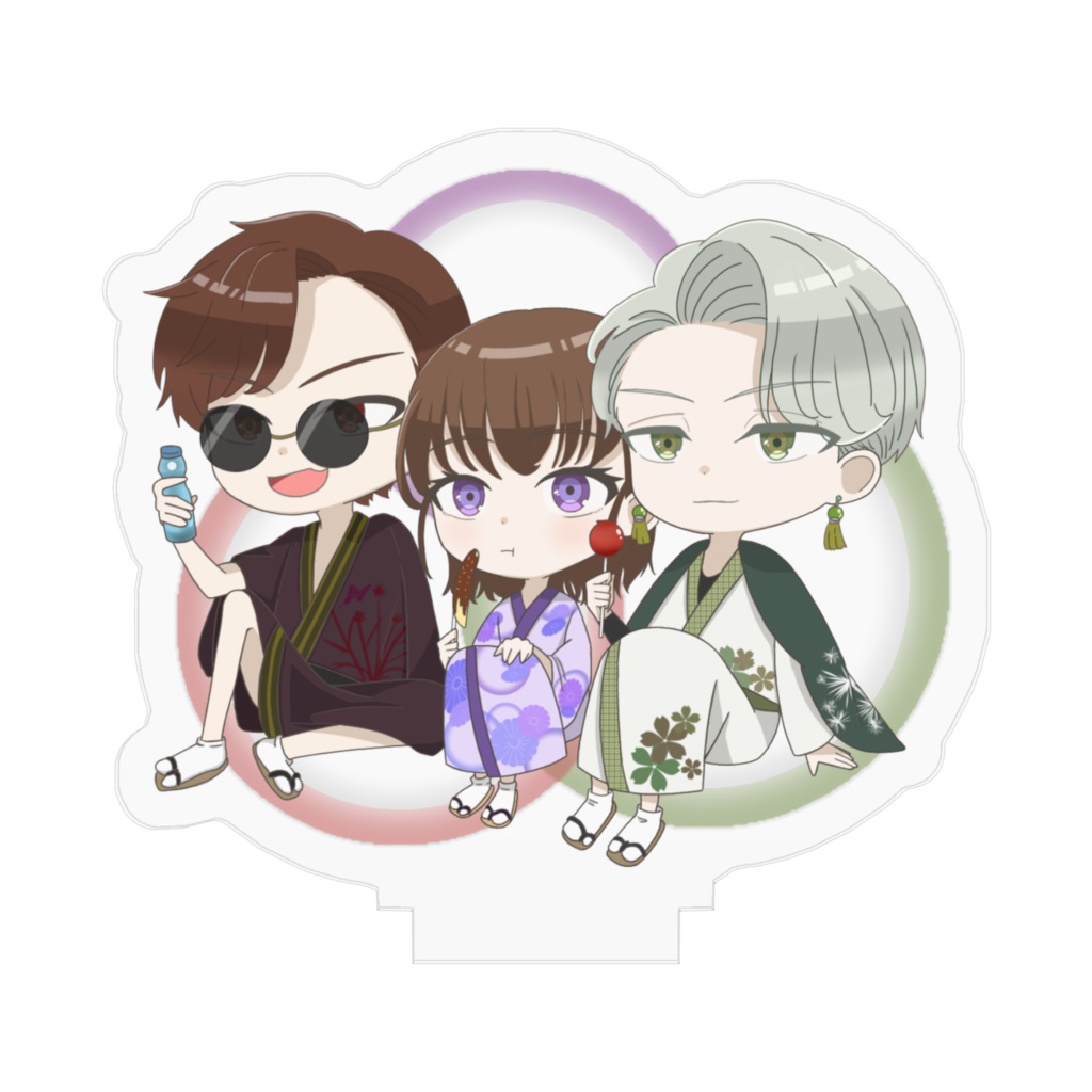 怪異症候群 アクリルスタンド 高木&金森&中川