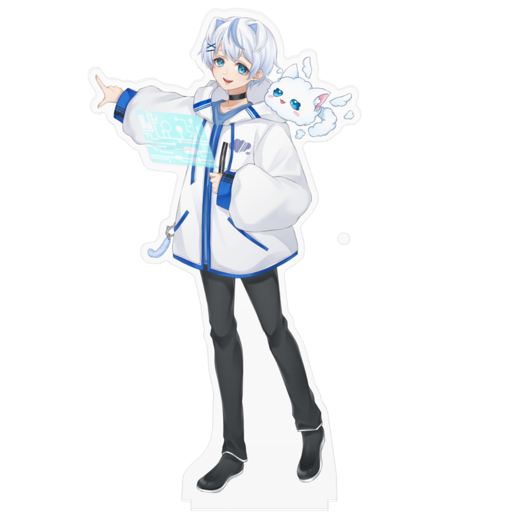 【楽闇ブラン】ハーフアニバーサリーアクリルフィギュア