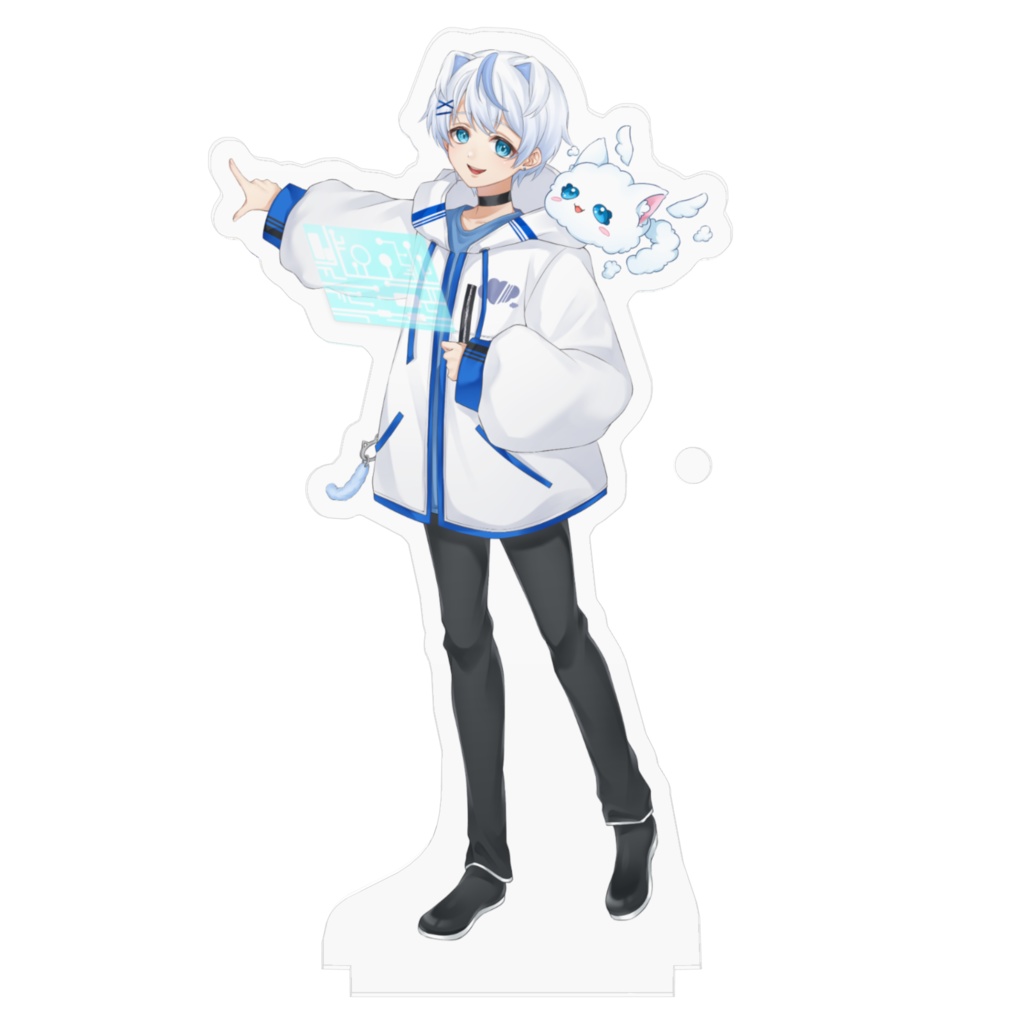 【楽闇ブラン】ハーフアニバーサリーアクリルフィギュア