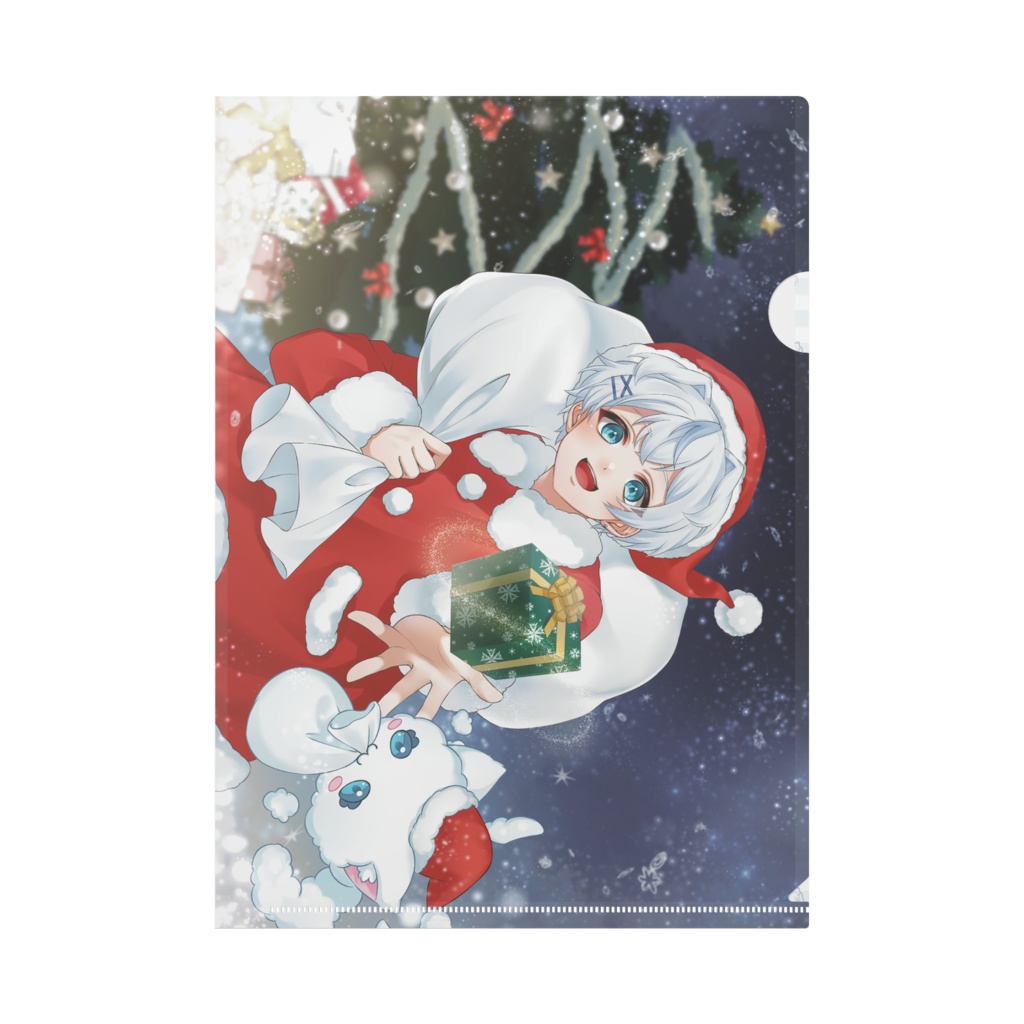 【楽闇ブラン】2025クリスマスグッズ①　クリアファイル