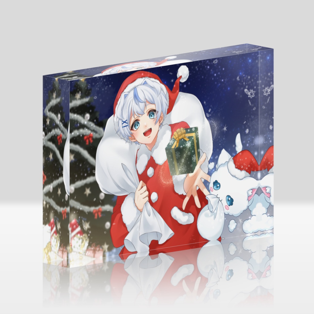 【楽闇ブラン】2025クリスマスグッズ②　アクリルブロック 