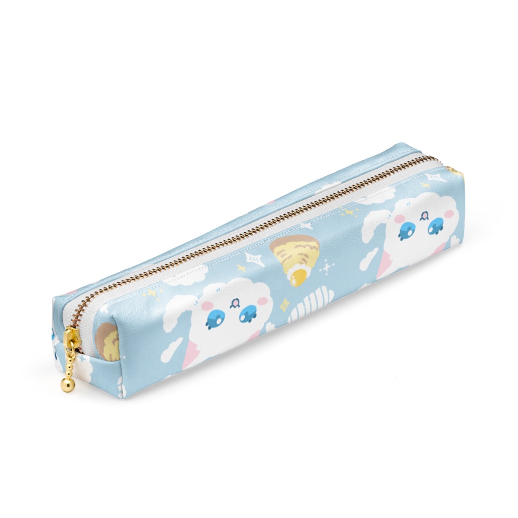 【楽闇ブラン】1.5周年記念 ペンケース 水色