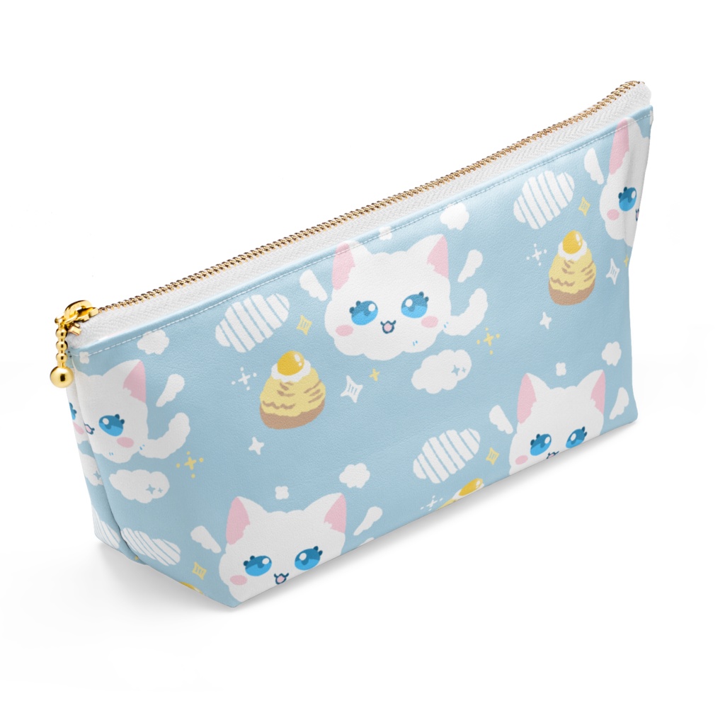 【楽闇ブラン】1.5周年記念 ポーチ 水色