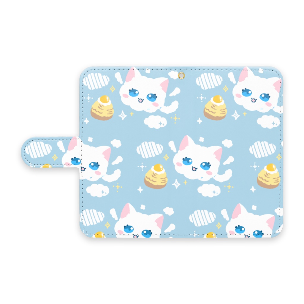 【楽闇ブラン】１.５周年記念　手帳型Androidケース