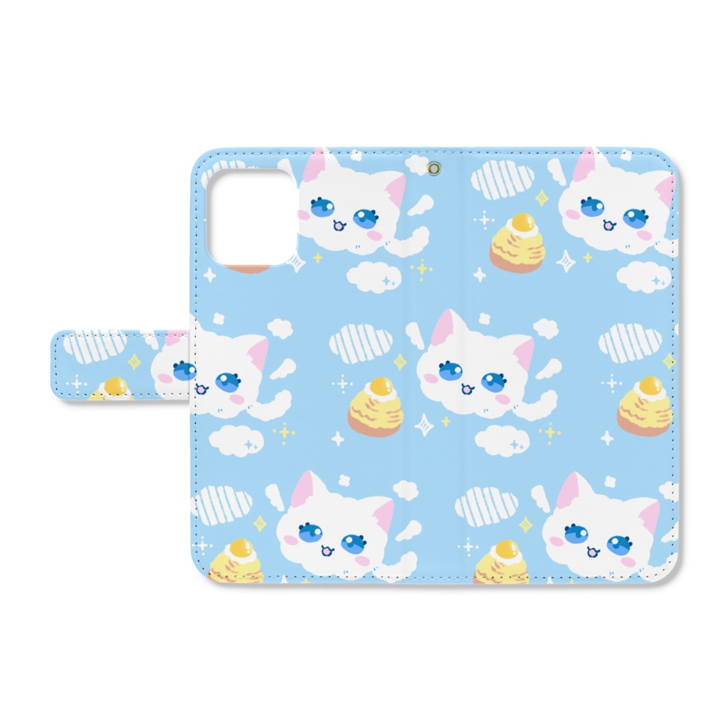 【楽闇ブラン】１.５周年記念　手帳型iPhoneケース - iPhone12 / 12 Pro