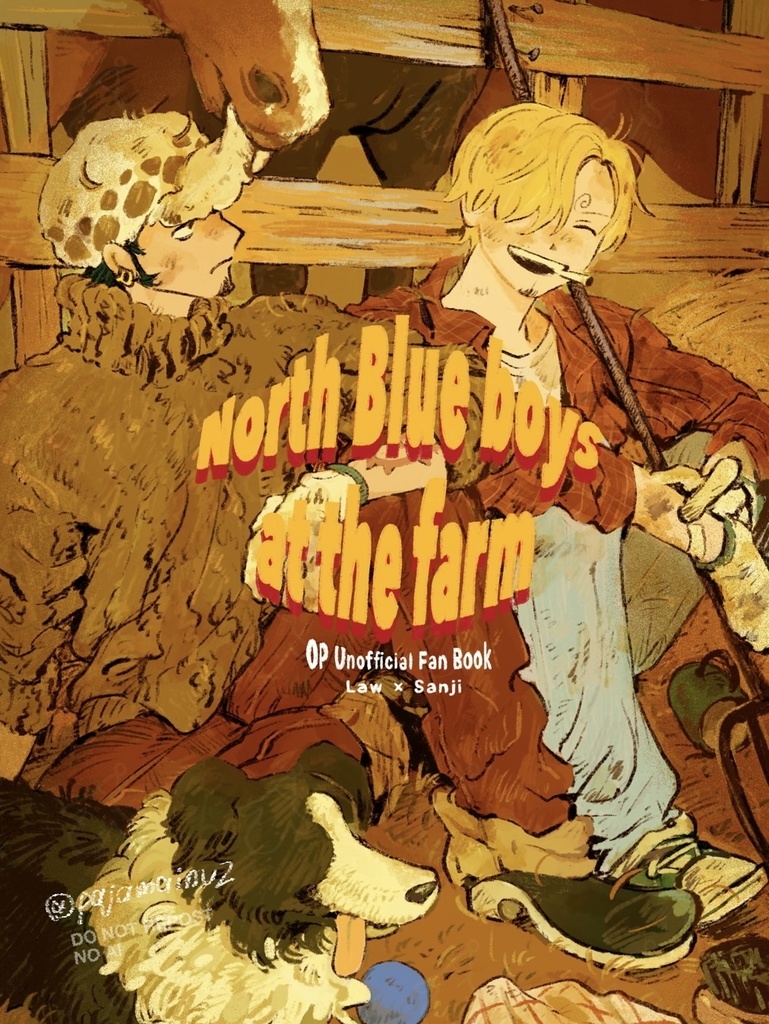 North Blue boys at the farm