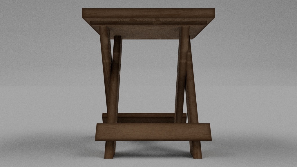 木製テーブルセット 01