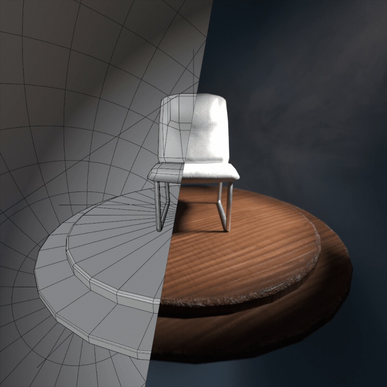 椅子三点アセット