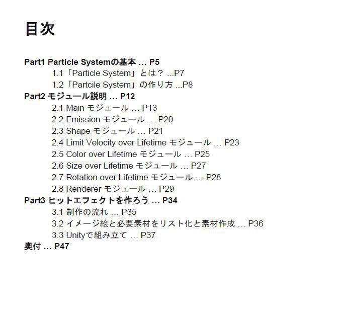 Unity ParticleSystem 基本モジュール紹介