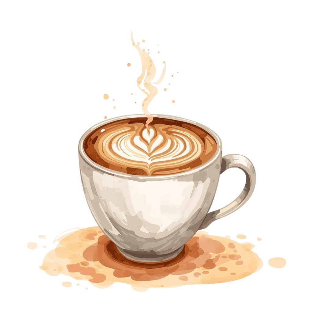 水彩画で描く秋の風景クリップアート素材集