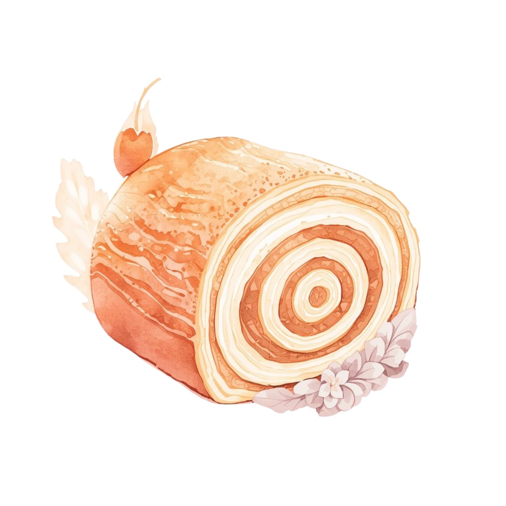 やさしい水彩タッチのスイーツ&フルーツ素材集(背景透過済み)