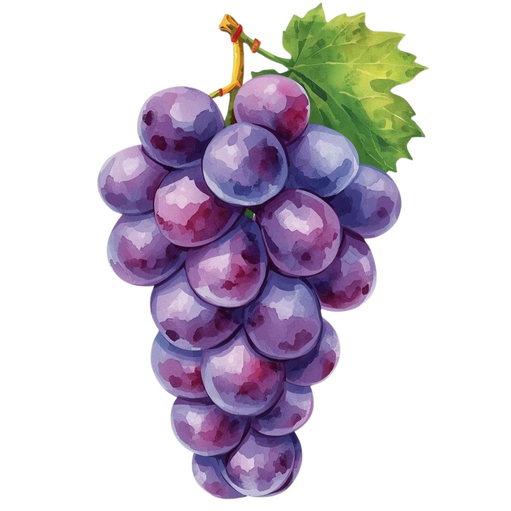 やさしい水彩タッチのスイーツ&フルーツ素材集(背景透過済み)