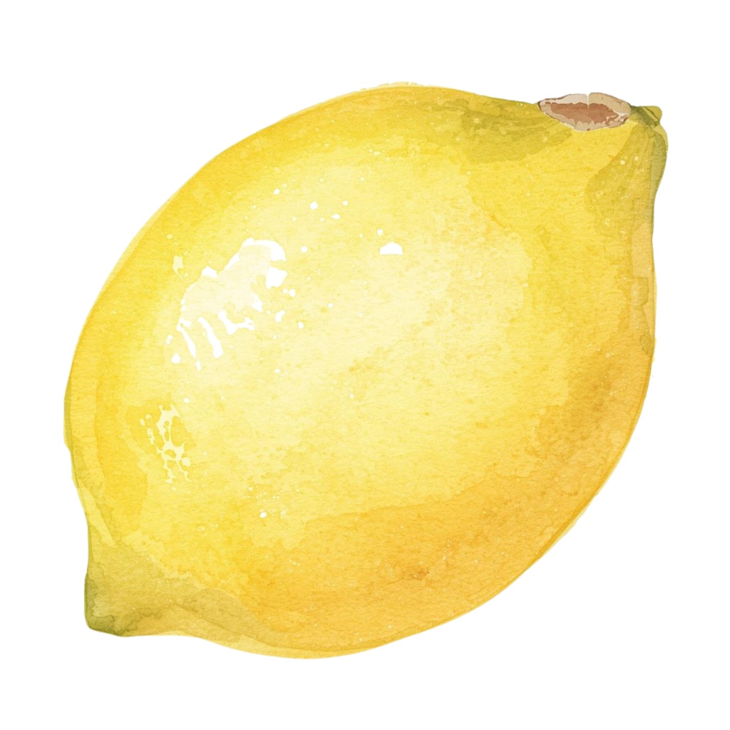 やさしい水彩タッチのスイーツ&フルーツ素材集(背景透過済み)