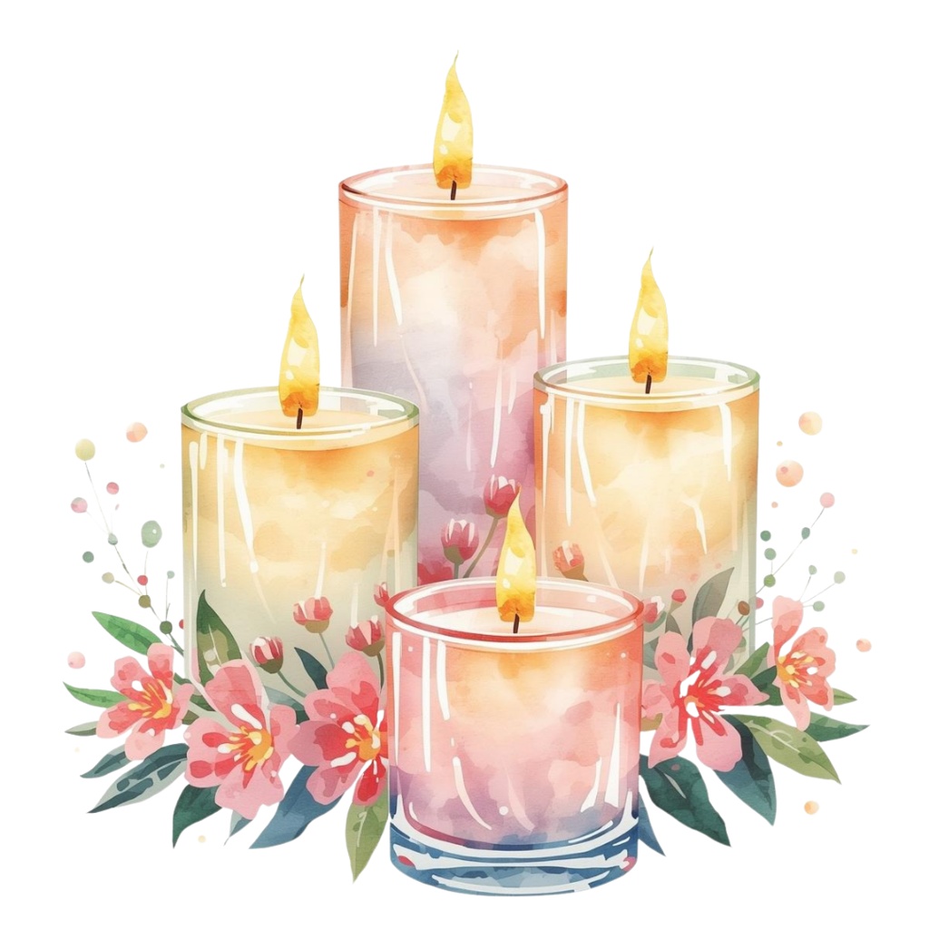 可愛らしいインテリアのクリップアート素材のセット