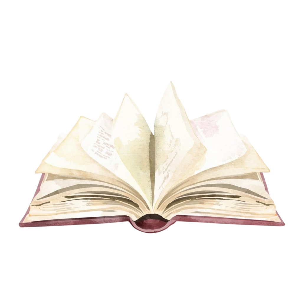 本棚など読書の秋にぴったりなインテリア雑貨クリップアート素材セット