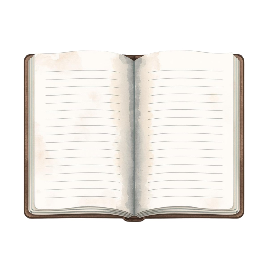 本棚など読書の秋にぴったりなインテリア雑貨クリップアート素材セット