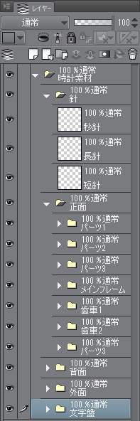 素材psd 時計 歯車 針 文字盤 Idsuru Com Booth