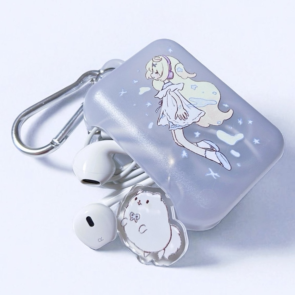 冷感タオル付カラビナケース