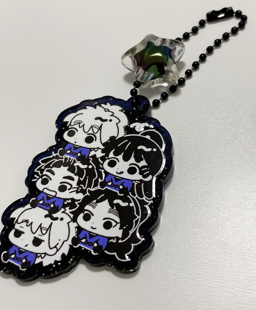五年生アクリルキーホルダー