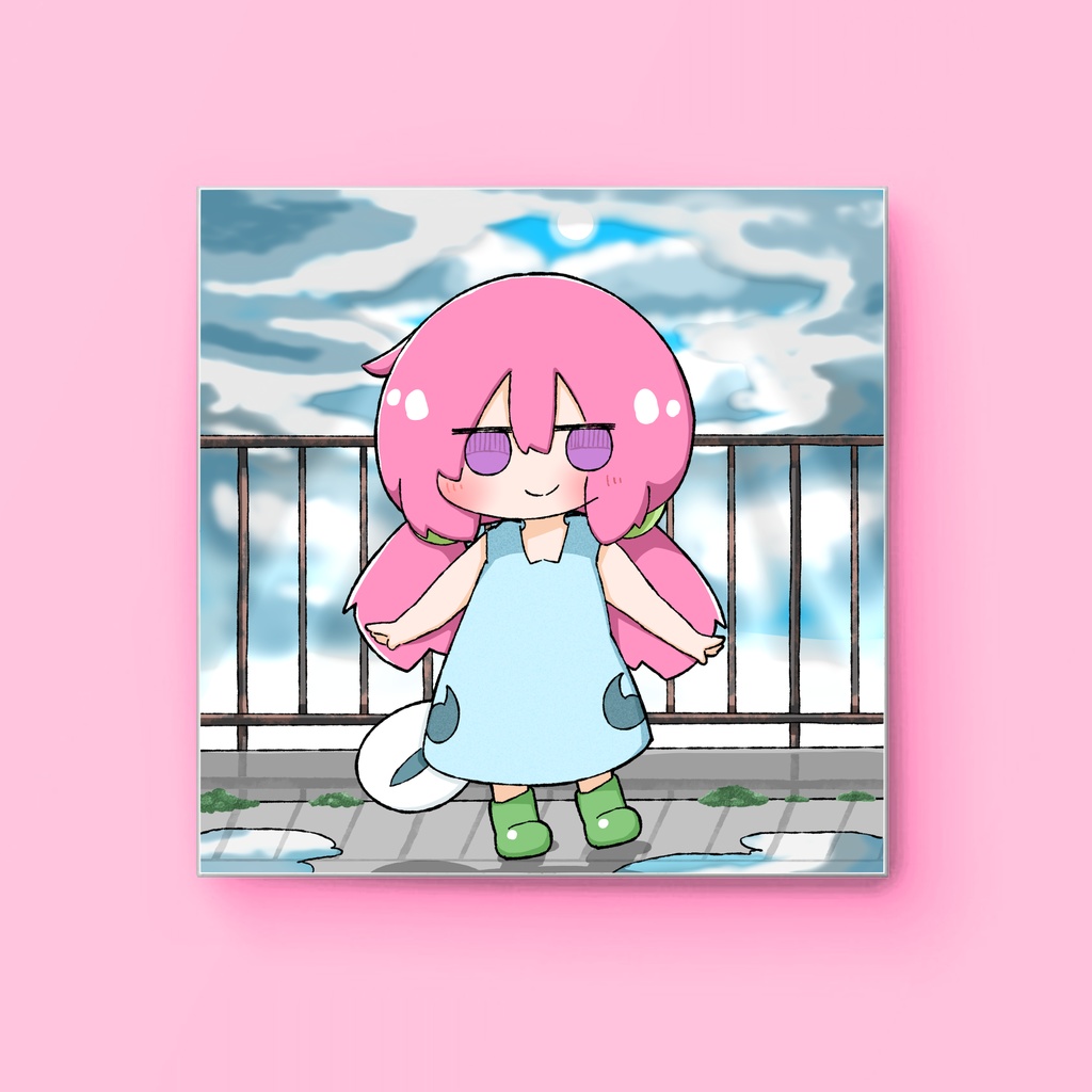 キャンバスプリント　けろすけ