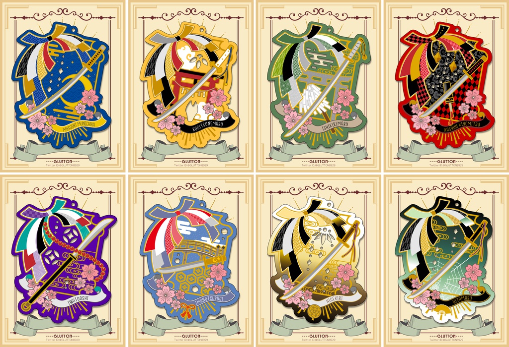 【刀剣乱舞】刀剣バッグチャーム※予約販売のみ