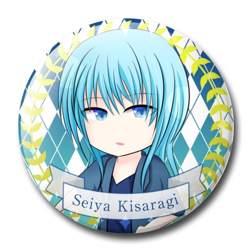 57mm缶バッジ (星夜ver)