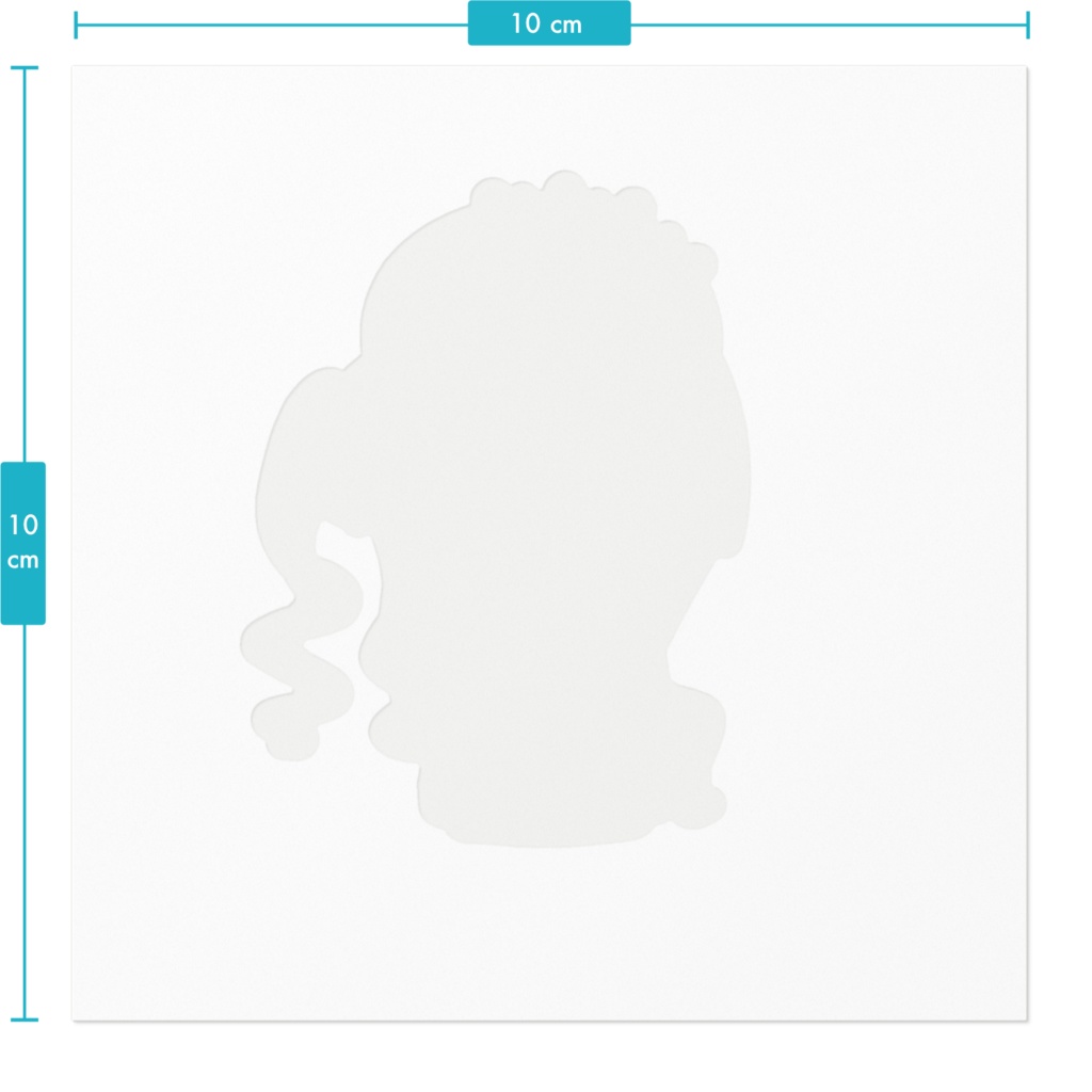 【非公式】星街すいせい 自作イラストステッカー