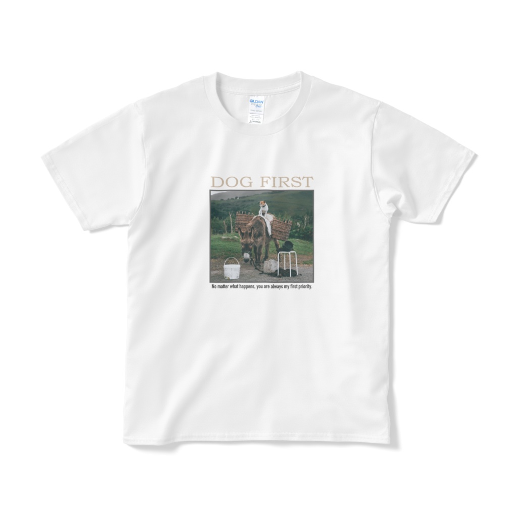 DOG FIRST T-SHIRT