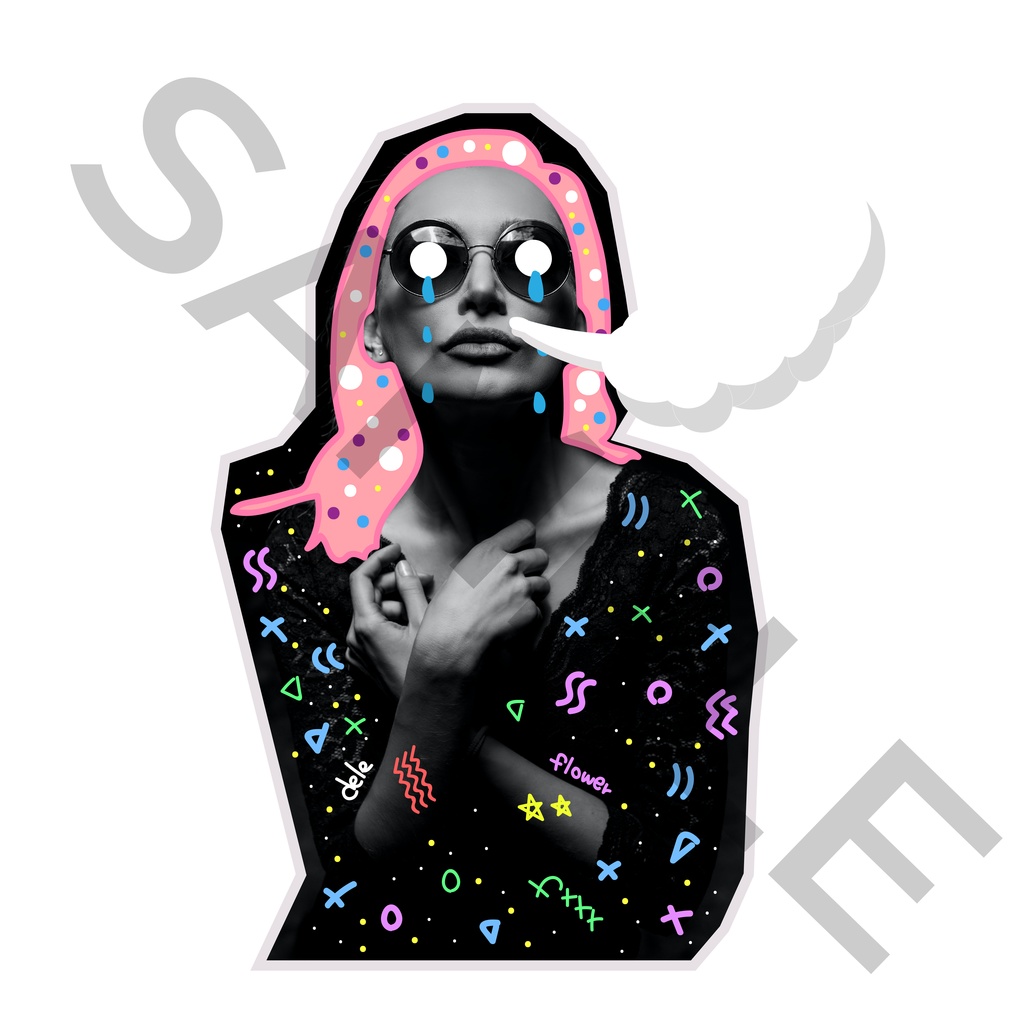 FLOWER T-SHIRT <back print>