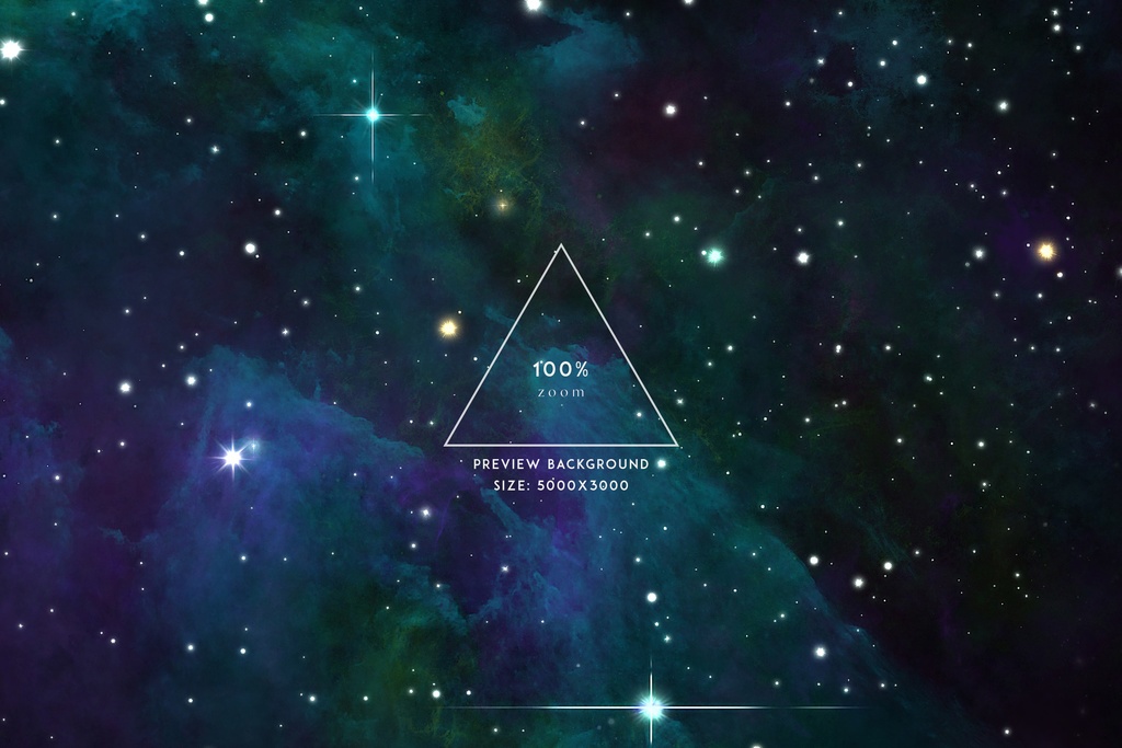 【Procreate】宇宙と星雲のブラシ 62種