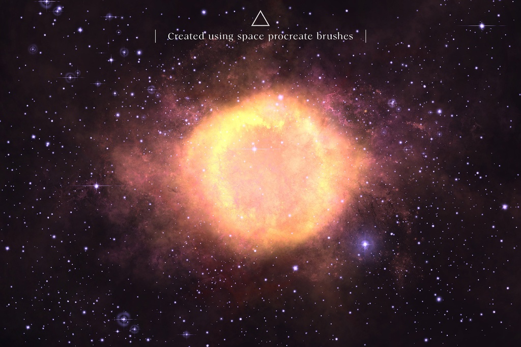 【Procreate】宇宙と星雲のブラシ 62種
