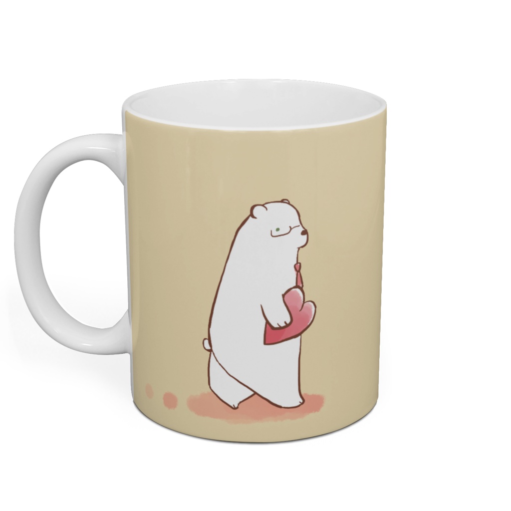 SKマグカップ(ベージュ)