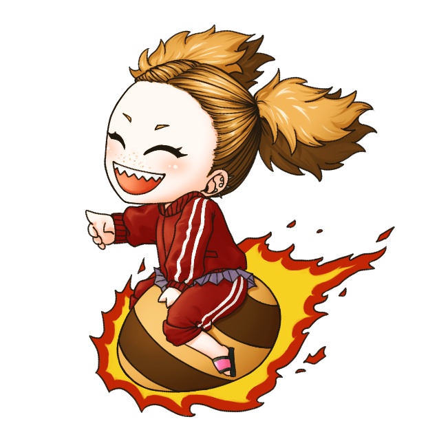 【普段着】いもすきーちゃん