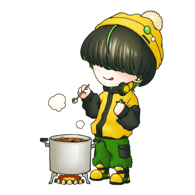 【普段着】のえすきーくん