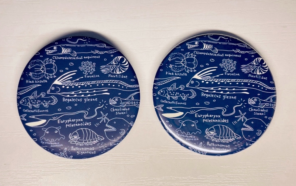 深海生物 缶バッジ･缶マグネット
