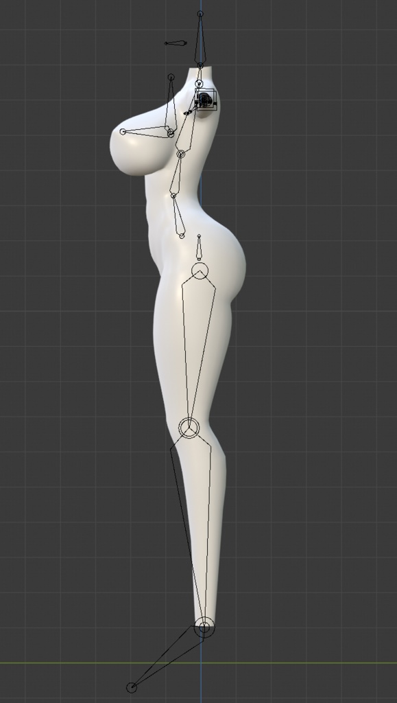 Humanoid body Amazonian type 1.1