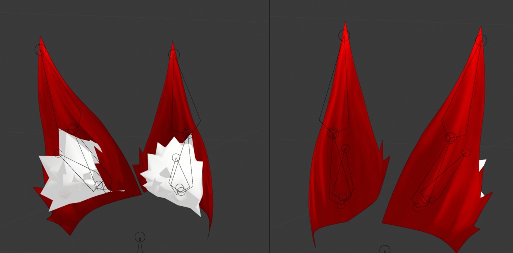 キツネ耳と尻尾 / Kitsune Ears and tail