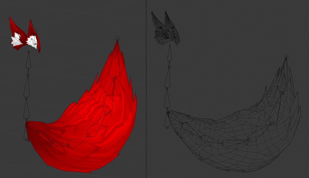 キツネ耳と尻尾 / Kitsune Ears and tail