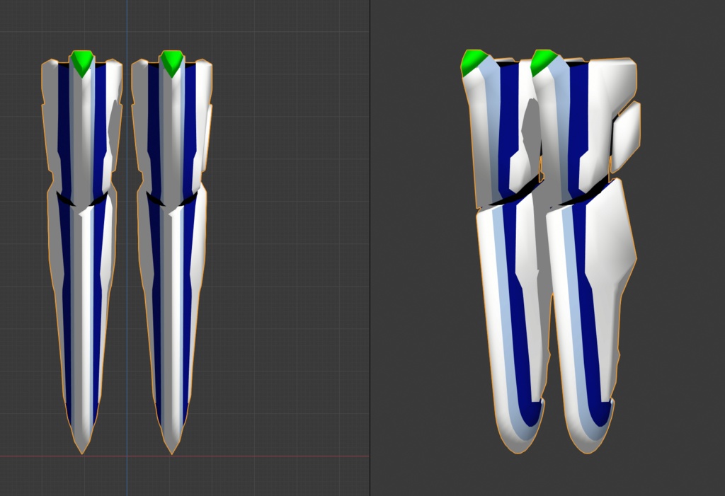 Cyborg legs Inspired by BlazBlue's Nu-13